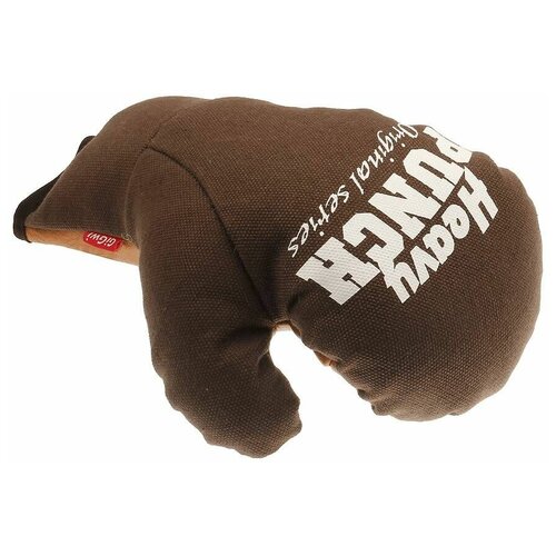GiGwi игрушка для собак Боксерская перчатка, с пищалкой, 23 см