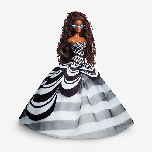 Кукла Barbie Signature 65th Anniversary - Brunette HRM59 белыйчерный 10490₽