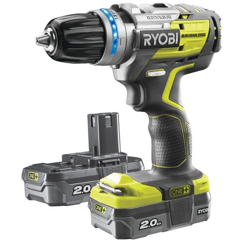 Аккумуляторная ударная дрель-шуруповерт RYOBI R18PDBL-220S