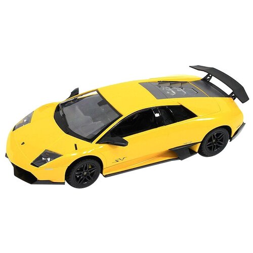 Легковой автомобиль Rastar Lamborghini Murcielago LP670-4 39000, 1:24, 18 см, желтый легковой автомобиль motormax laмborghini murcielago roadster 73316 1 24 оранжевый