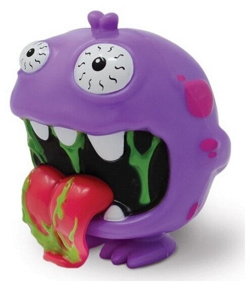 Игрушка со звуком 1Toy Газ-монстры Жирный Колин 5.5 х 4.5 х 6.5 см - фото №11
