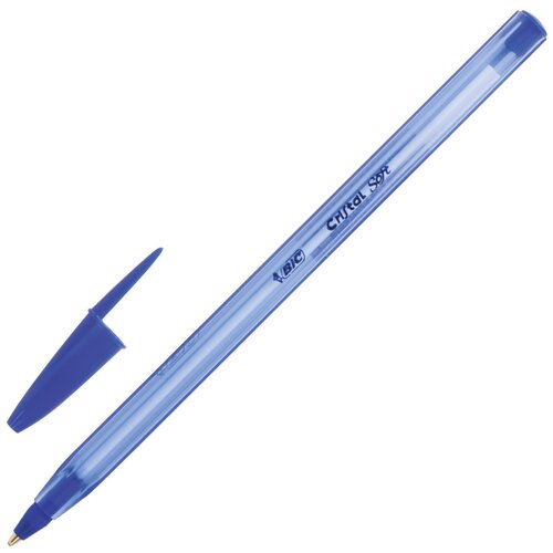 BIC Ручка шариковая Cristal Soft, 0.35 мм (951434), 951434, 1 шт. ручка ручка шариковая bic cristal soft синий 0 35мм 951434 5 шт