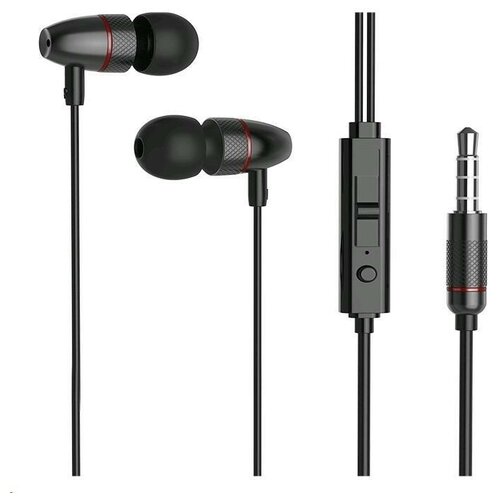 Наушники с гарнитурой HOCO M59 Magnificent черный 109900₽