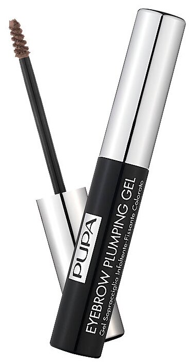 Pupa Гель для бровей пигментированный Eyebrow Plumping Gel, 4 мл, 001, blonde