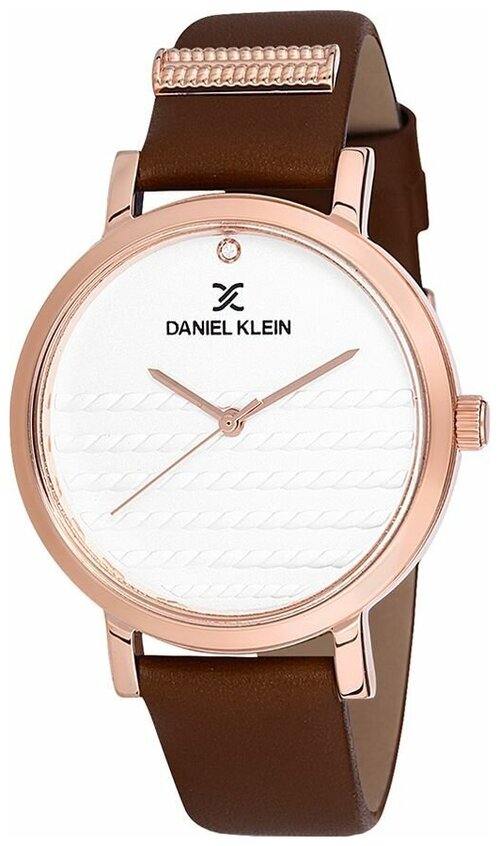 Наручные часы Daniel Klein, коричневый, белый
