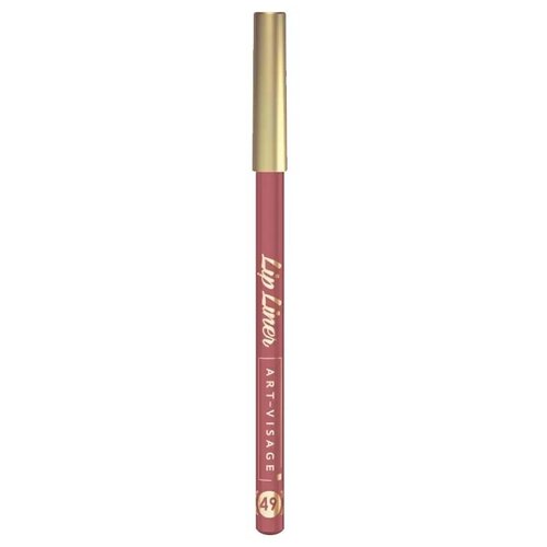 ART-VISAGE карандаш для губ Lip Liner, 49 Лиловый беж