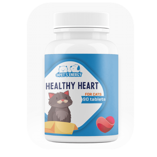 Витамины PET'S ENERGY Healthy heart for cats для кошек , 90 шт. в уп.