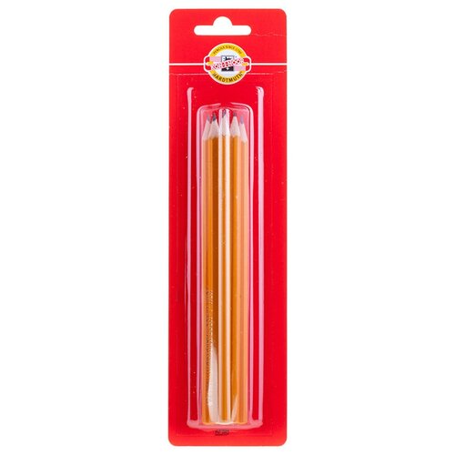 KOH-I-NOOR Набор чернографитных карандашей 1696, 6 штук 2H-2B, 1696006038BL оранжевый 6 шт.