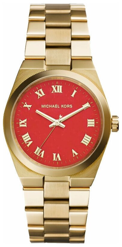 Наручные часы MICHAEL KORS, красный, золотой