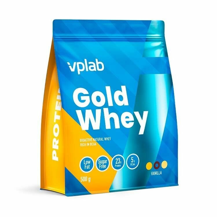 Vplab, Gold Whey - 500g (Ваниль)