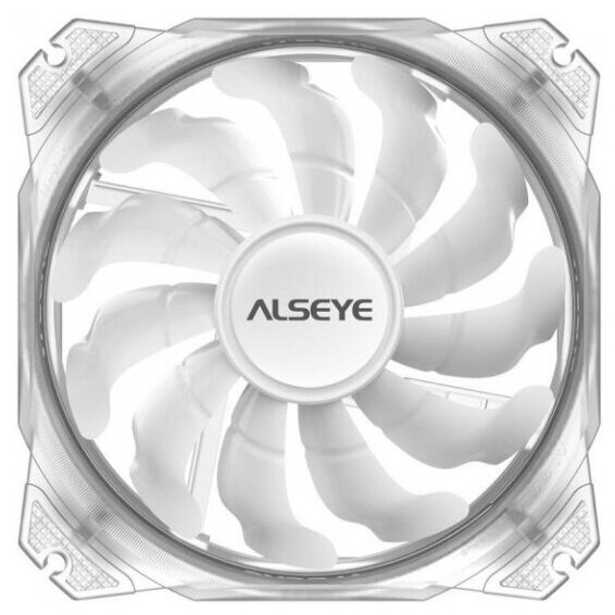 Вентилятор Alseye 120mm 800-1700rpm RGB Transparent M120-PT KIT