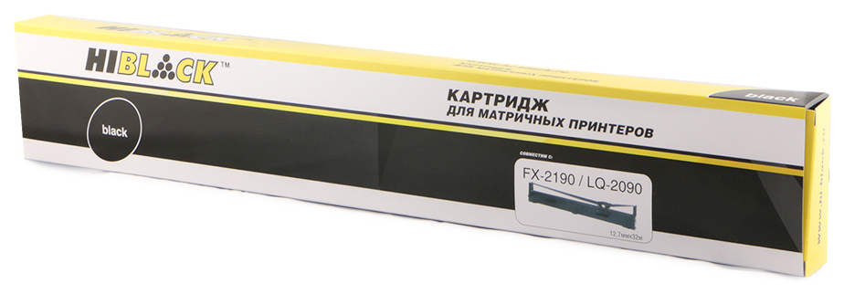 Картридж Hi-Black для Epson FX-2190, Bk, 32м