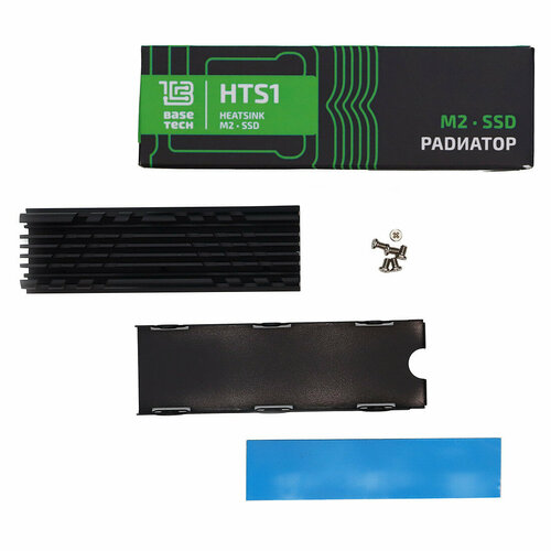 Радиатор для SSD BaseTech Heatsink (BT-HTS-M22280-B)