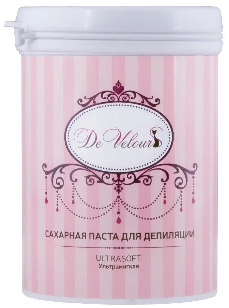 De Velours Сахарная паста для депиляции - Ультрамягкая (Sugarpaste - Ultrasoft) 330 гр