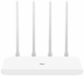Wi-Fi роутер беспроводной Mi WiFi Router 4 (4A), 10/100 Мбит, белый