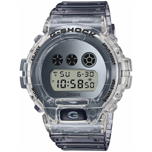 фото Наручные часы casio dw-6900sk-1, серый, бесцветный