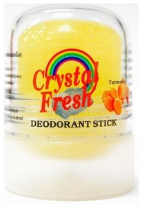 Натуральный дезодорант Crystal Fresh, стик, куркума, 35 г