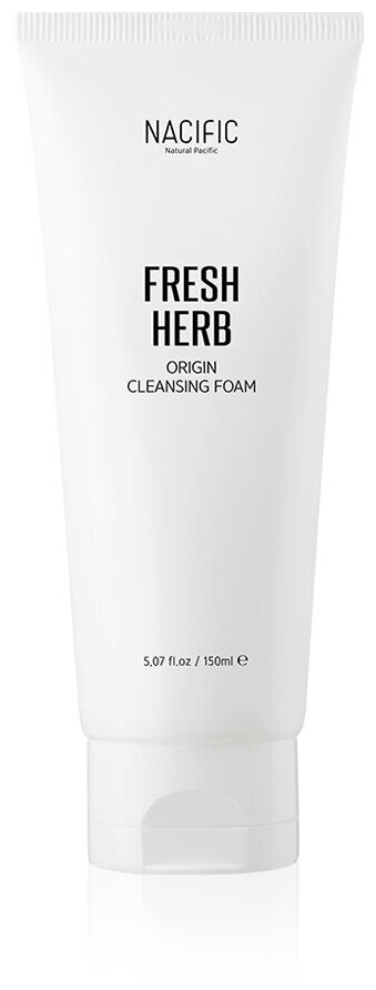 NACIFIC освежающая пенка для умывания с календулой Fresh Herb Origin Cleansing Foam, 150 мл, 250 г