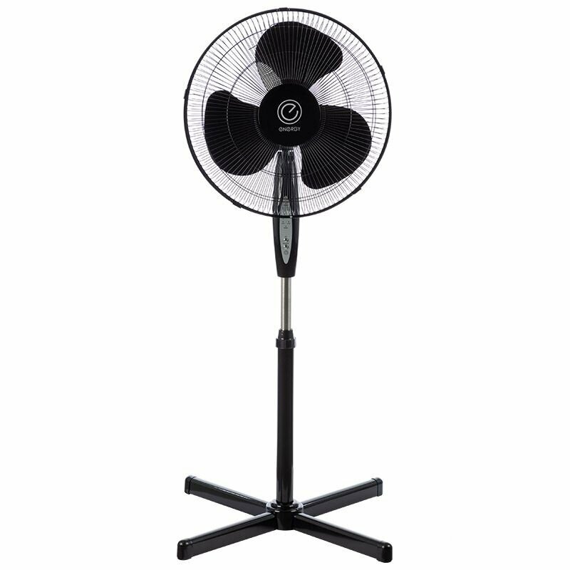 Вентилятор Energy EN-1624 черный, ДУ, 16" .