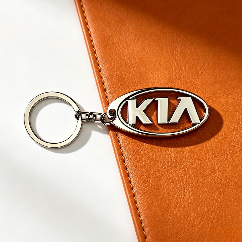 Брелок для ключей КИА, кольцо для ключей с логотипом КИА, автомобильный брелок