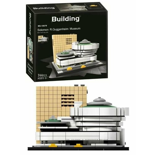 lego® architecture 21035 музей соломона р гуггенхайма® Архитектура Музей Соломона Гуггенхайма