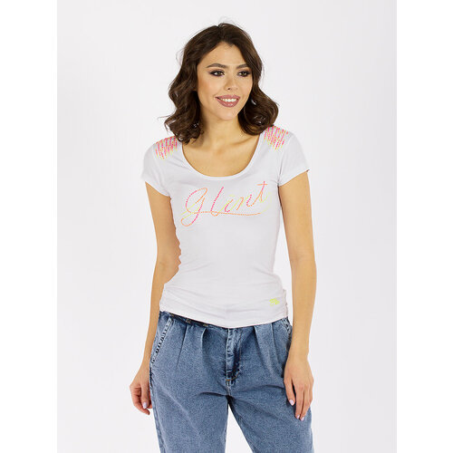 Футболка Pantamo Jeans, размер L, белый