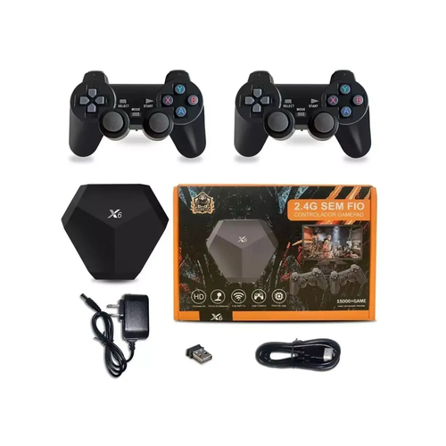 Игровая приставка X6 консоль для видеоигр для PS1GBA 64 ГБ Классическая Ретро консоль 15000 игр дисплей 4K HD iziTechno 440000₽