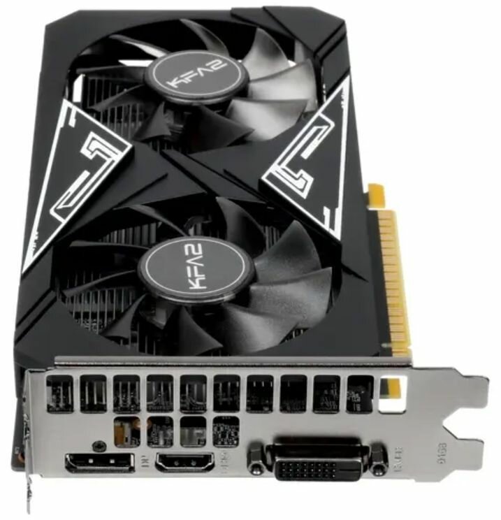 Видеокарта KFA2 GeForce GTX 1650 EX PLUS 1-Click OC (65SQL8DS93EK)