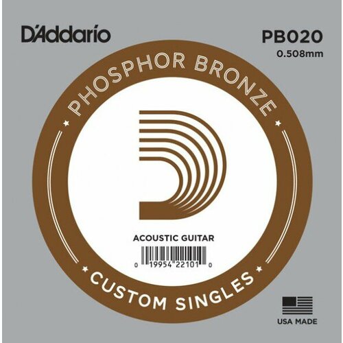      DAddario PB020 Phosphor Bronze 20