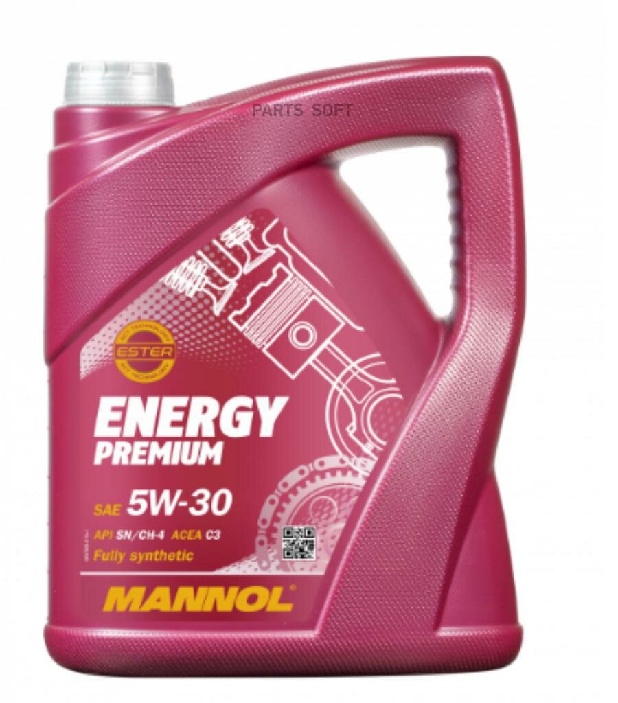 7908-4 MANNOL ENERGY PREMIUM 5W30 4л. Cинтетическое моторное масло 5W-30 4л. MANNOL / арт. MN79084 - (1 шт)