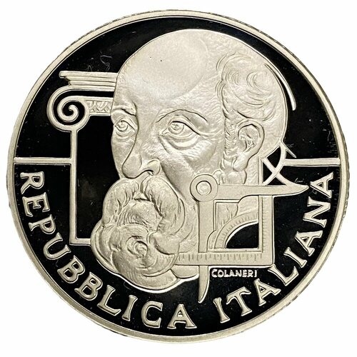 Италия 10 евро 2008 г. (500 лет со дня рождения Андреа Палладио) (Proof) (2)