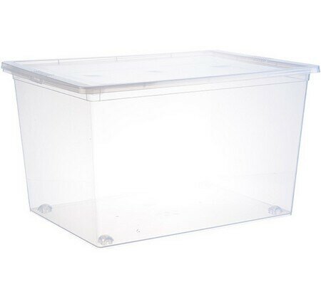фото Ящик прозрачный 50л 530х370х300мм М2354