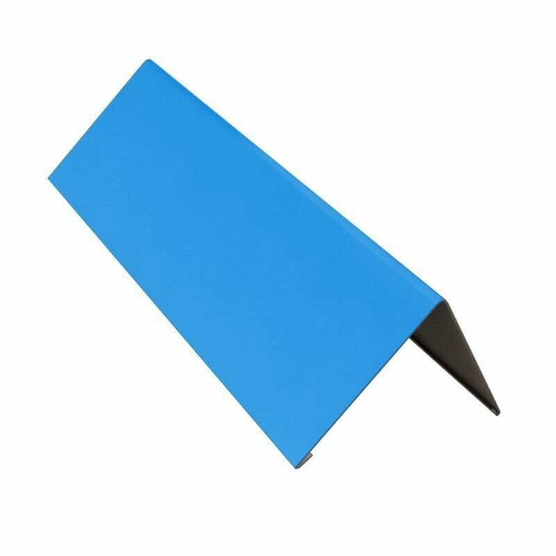 фото Угол наружный 50*50 *1250мм, 5 штук. синий RAL 5005 внешний металлический