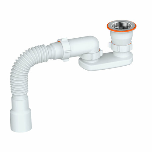 Сифон для душевого поддона плоский РМС СД-П 621₽