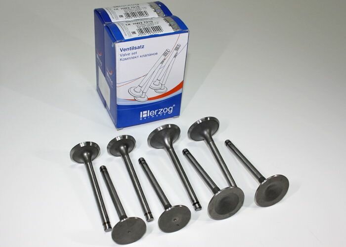 фото Клапан ГБЦ (впуск/выпуск) дв.402,4216, УАЗ дв. УМЗ (к-т 8шт)