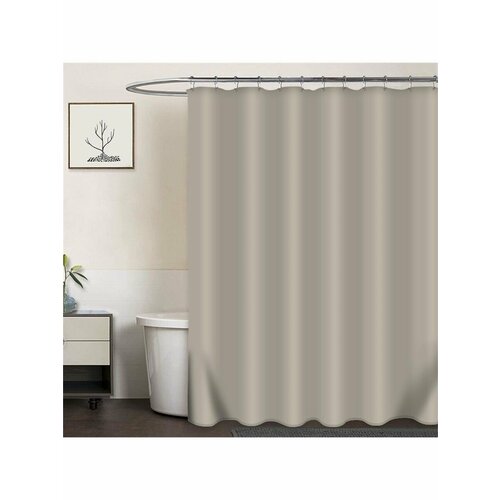 Штора, занавеска для ванной комнаты, душа, 180х180 см.