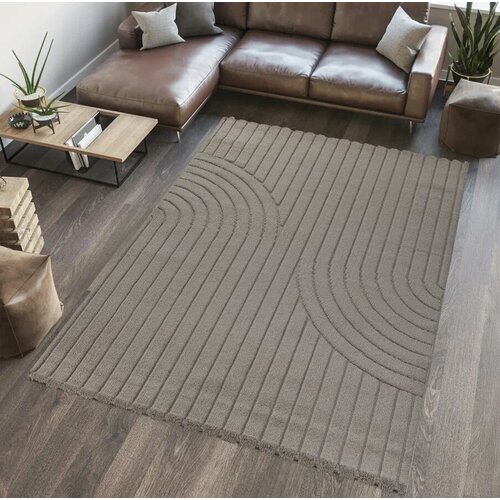 Ковер Sofia 0E421A Beige-Beige Длинноворсовый Длинношерстный 1.4 x 2 м.