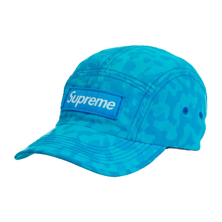 Кепка Supreme Overdyed Camo Nylon Camp Cap