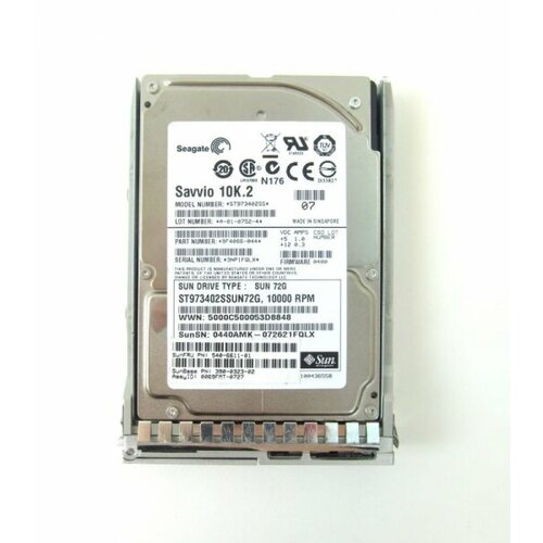Жесткий диск Sun 390-0323 72Gb SAS 25 HDD 3179000₽