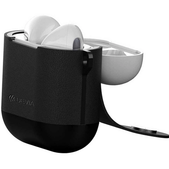 Чехол Devia Wireless Charging Case для Airpods - Black