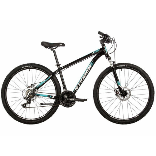 Горный велосипед Stinger Element Evo 27.5, год 2023, цвет Черный, ростовка 18
