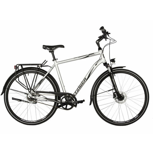 Дорожный велосипед Stinger Vancouver Pro год 2021 цвет Серебристый ростовка 22 7507500₽