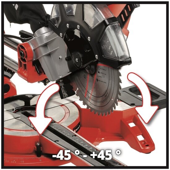 Пила торцовочная EINHELL TC-SM 2534/1 Dual - фотография № 2