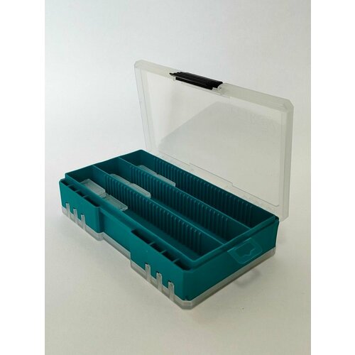 Бокс для хранения универсальный с вкладышем, двухсторонний 16,5x10x4 см