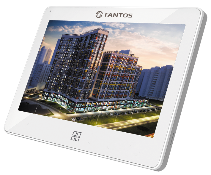 Монитор видеодомофона Tantos Stark (White) HD VZ