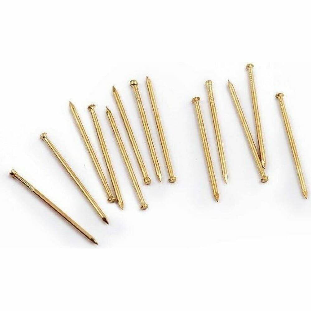 фото Финишные, латунированные гвозди vipкрепеж 21132 VIPS