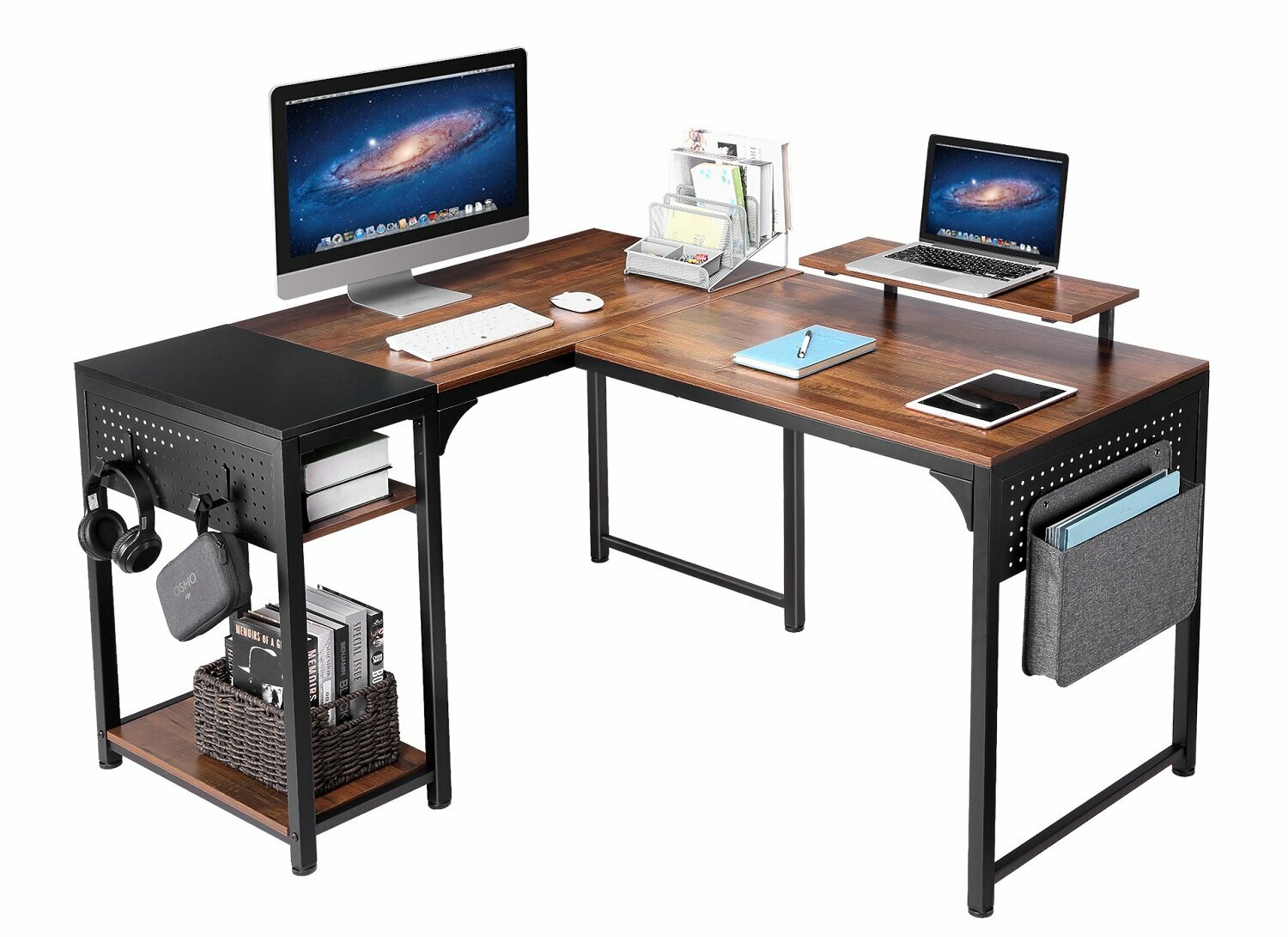 Компьютерный стол Eureka (ZX-L150B-RWB)