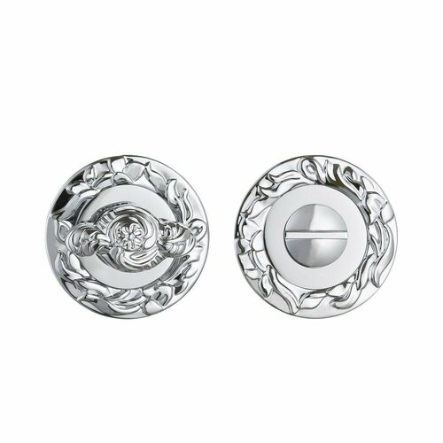 Фиксатор поворотный WC.044 полированный хром