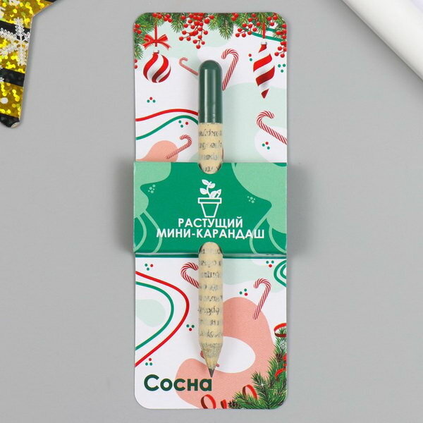 фото Растущие подарочные карандаши mini "Сосна"