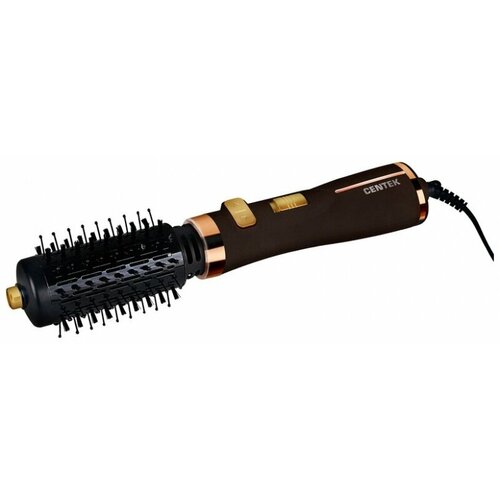 Фен-щетка CENTEK Фен-щетка CT-2061 золото/черный техника для волос centek фен для укладки волос
